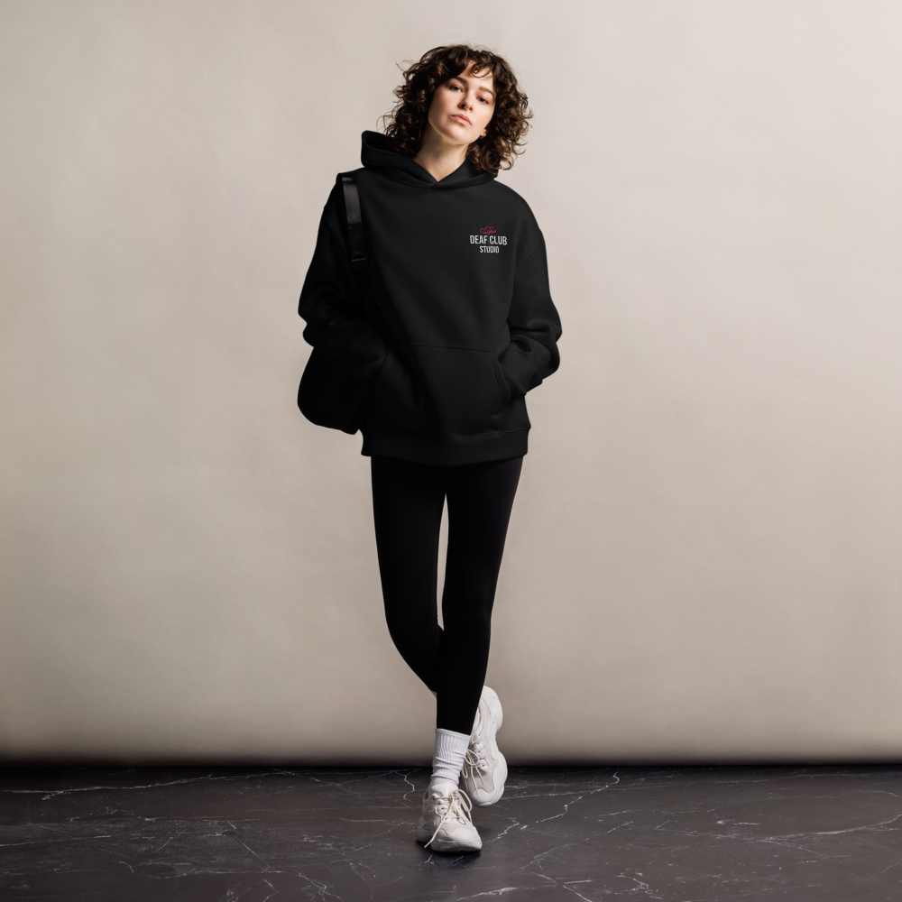 'Deaf Club Studio Oversized Hoodie
