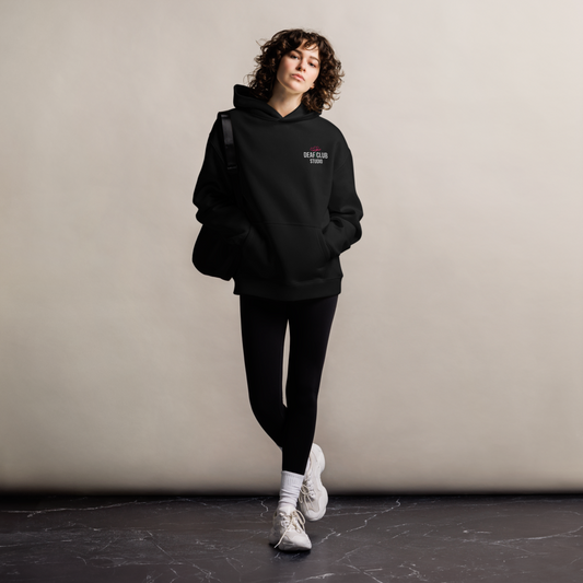 'Deaf Club Studio Oversized Hoodie